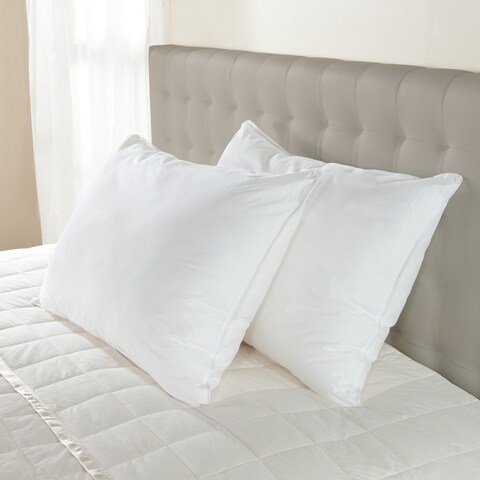 Firm Density White Goose Down Hotel Pillow