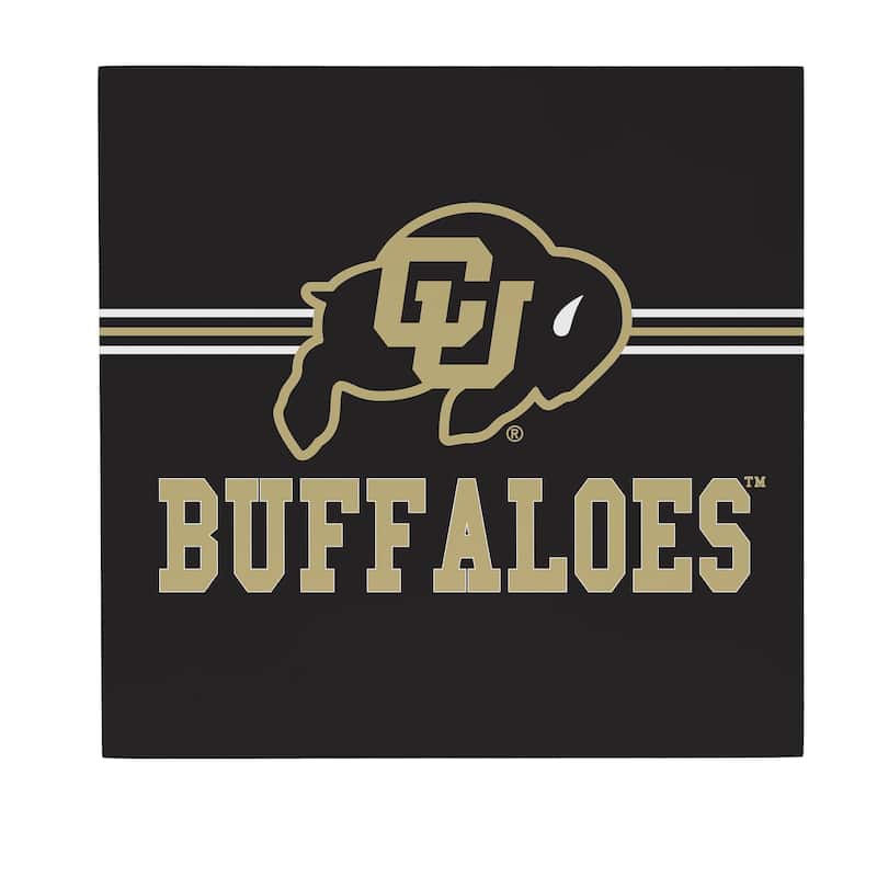 University of Colorado Wooden Door Decor Wall Sign - Multi-Color