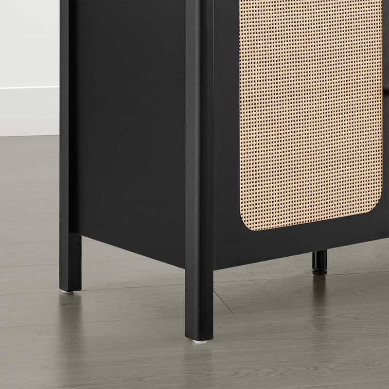 Spruce & Spring 62" Bohemian TV Stand Modern Media Console Entertainment Center