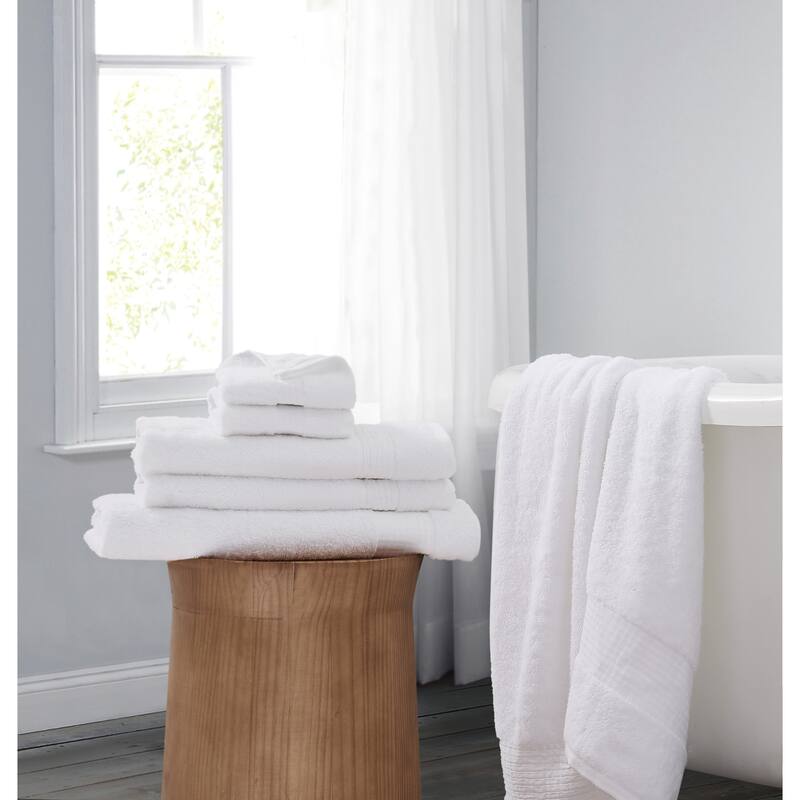 Brooklyn Loom Cotton TENCEL 6 Piece Towel Set - Towel Set