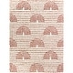 preview thumbnail 39 of 60, Mod-Tod Hailey Kids Rainbow Print Shag Berber Area Rug