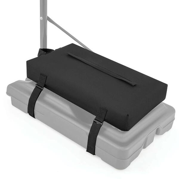 slide 2 of 9, Goplus Basketball Hoop Sandbag Heavy Duty Weighted Bottom Anchor for - See Details Black - See Details
