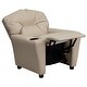 preview thumbnail 46 of 191, Contemporary Kids Recliner with Cup Holder