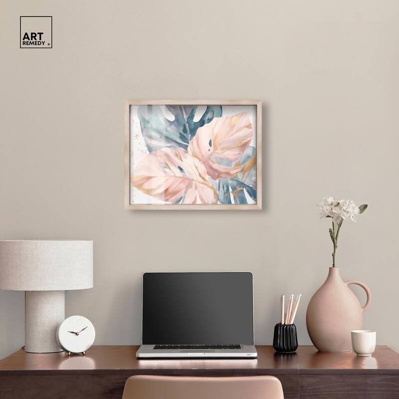 Golden Spritz Shadowbox by Art Remedy