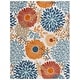 preview thumbnail 4 of 8, SAFAVIEH Cabana Lilah Indoor/ Outdoor Waterproof Patio Floral Rug
