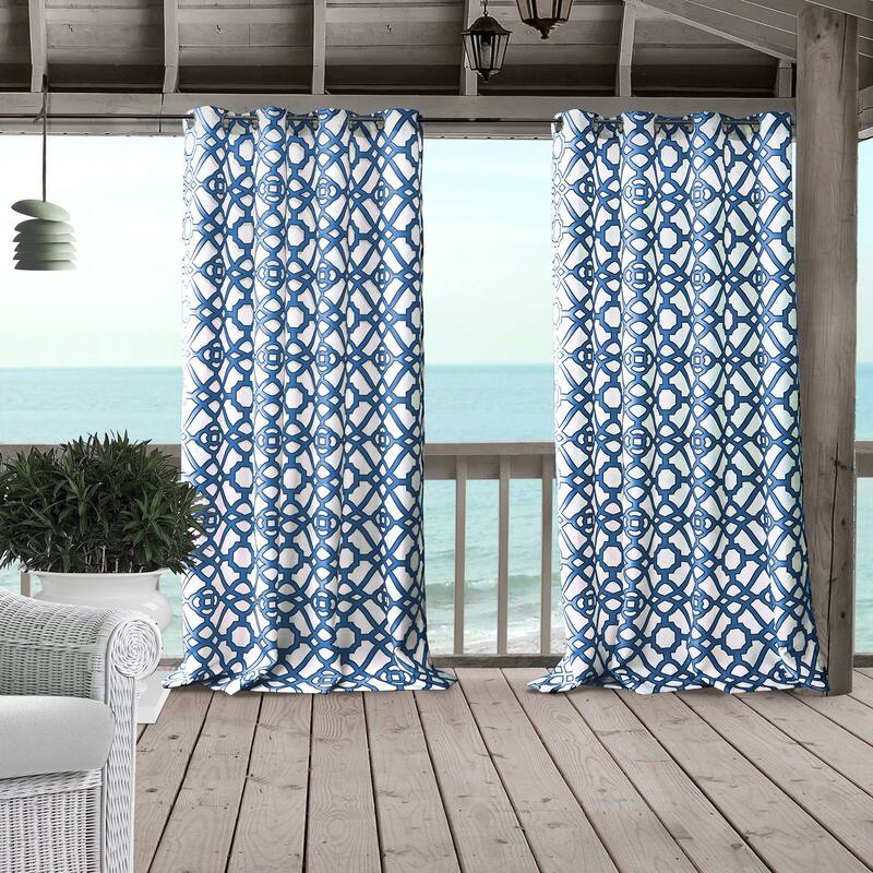 Elrene Marin Indoor/Outdoor Grommet Window Panel
