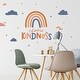 preview thumbnail 3 of 3, RoomMates Choose Kindness Rainbow Multicolor Wall Quote Decals