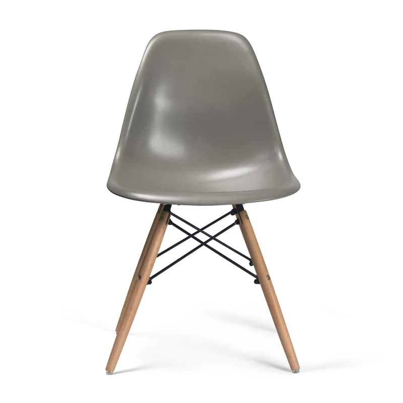 Paris-2 Side Chairs with Natural Legs (Set of 2)
