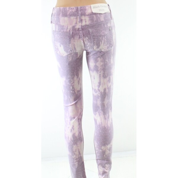 tie dye skinny jeans womens