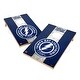 preview thumbnail 1 of 3, Vintage Tampa Bay Lightning NHL Regulation 2x4 Cornhole Set Include Carry Case