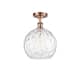 Option Antique Copper / Clear Water Glass