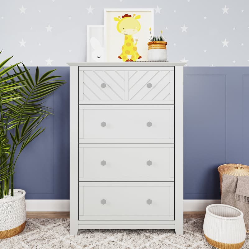 Child Craft Atwood 4-Drawer Dresser - Matte White