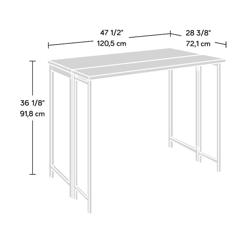 Wood Drop Leaf Table with Flip-Up Top