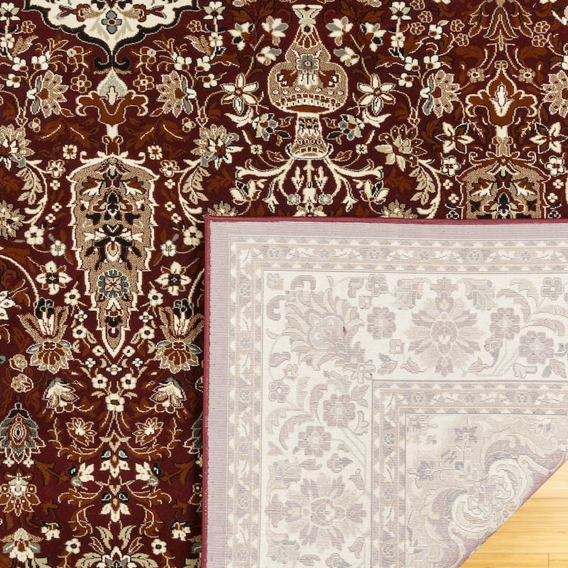 Gertmenian Majestic Vernon Traditional Oriental Floral Wide Border Area Rug