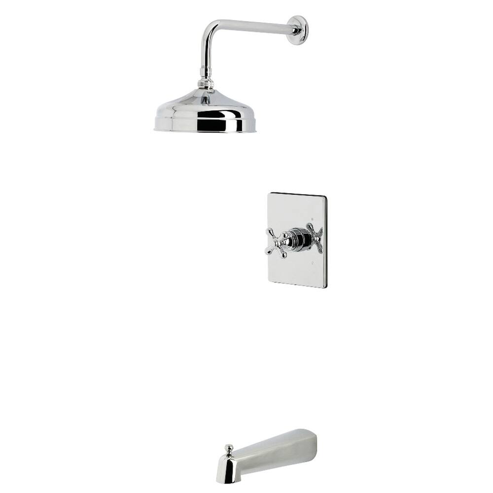 Kingston Brass Single-Handle Pressure Balanced Tub and Shower Faucet