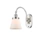 Option Polished Nickel / Matte White