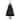 36-Inch Unlit Mini Artificial Christmas Tree - Festive Holiday Decor with Plastic Stand - 17.5" x 17.5" x 36"
