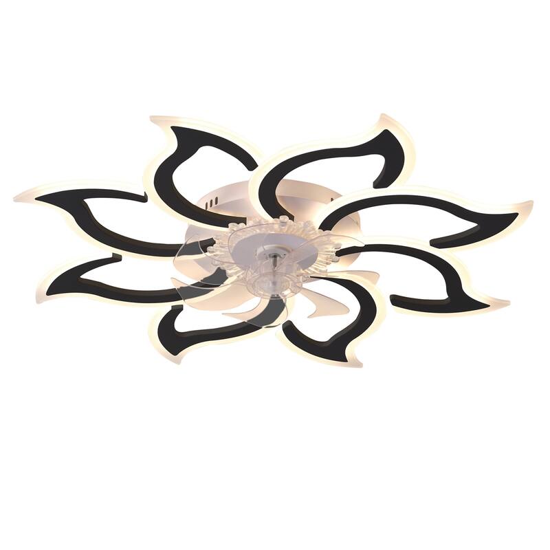 37" Ceiling Fan with Lights, Remote Control 3 Color Temperatures