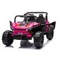 preview thumbnail 10 of 98, 24V Kids UTV Ride-On Car with Remote Control, Music, Storage, Four-Wheel Suspension, Ages 3+