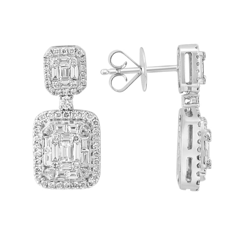 EFFY 18K White Gold Earrings