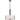 Flynn 3 Light Pendant Medium Base 60 Watt Black Finish White Textile Shade