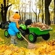 preview thumbnail 27 of 26, 3 in 1 12V Kids Ride on Tractor, Ride on Bulldozer with Detachable Trailer