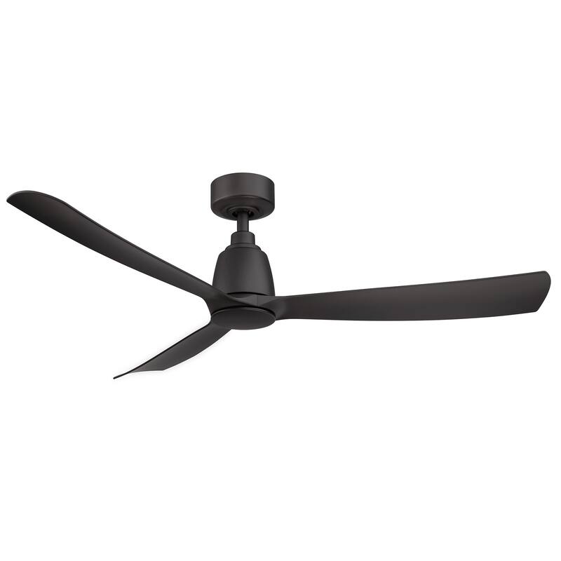 Fanimation Kute 52 inch Indoor/Outdoor Smart Ceiling Fan with Remote - Black