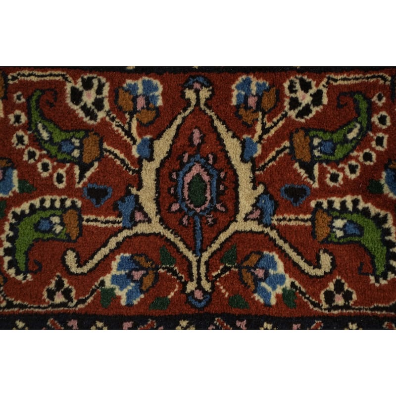 Hand Knotted Oriental 100% Wool Carpet Traditional All-Over Beige & Ivories Mood Area Rug - 9' 6'' X 6' 8''