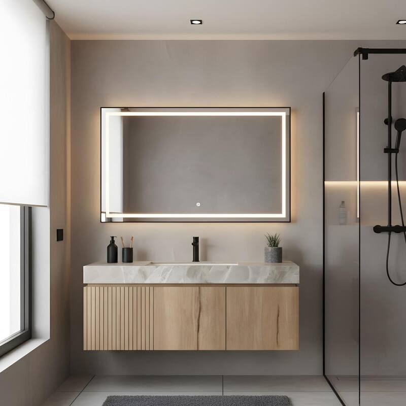 Floating Bathroom Vanity with 1 Pre-drilled Faucet Holes