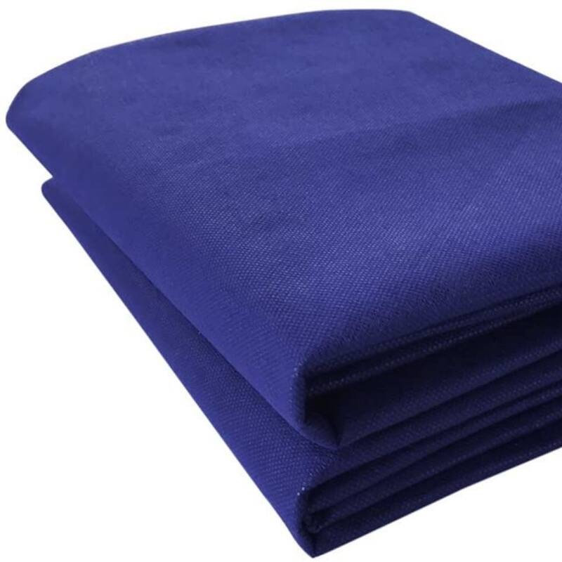 Agfabric 11 ft. Dia Round Frost Protection Plant Cover Fabric Frost Blanket Outdoor Shrub Jacket, Dark Blue