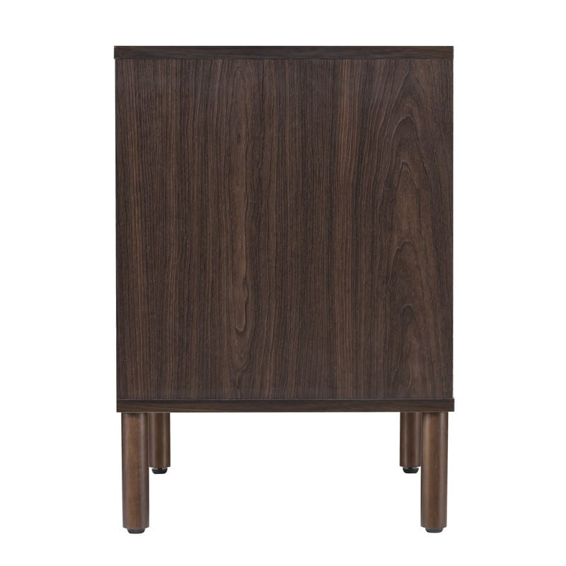 Merk Walnut Cabinet 2 Door