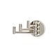preview thumbnail 5 of 4, Alno Contemporary I Triple Pivoting Bathroom Towel / Robe Hook Polished Nickel