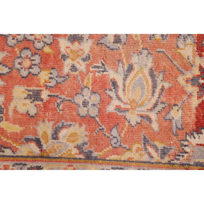 ECARPETGALLERY Hand-knotted Antalya Vintage Copper Wool Rug - 9'7 x 13'0