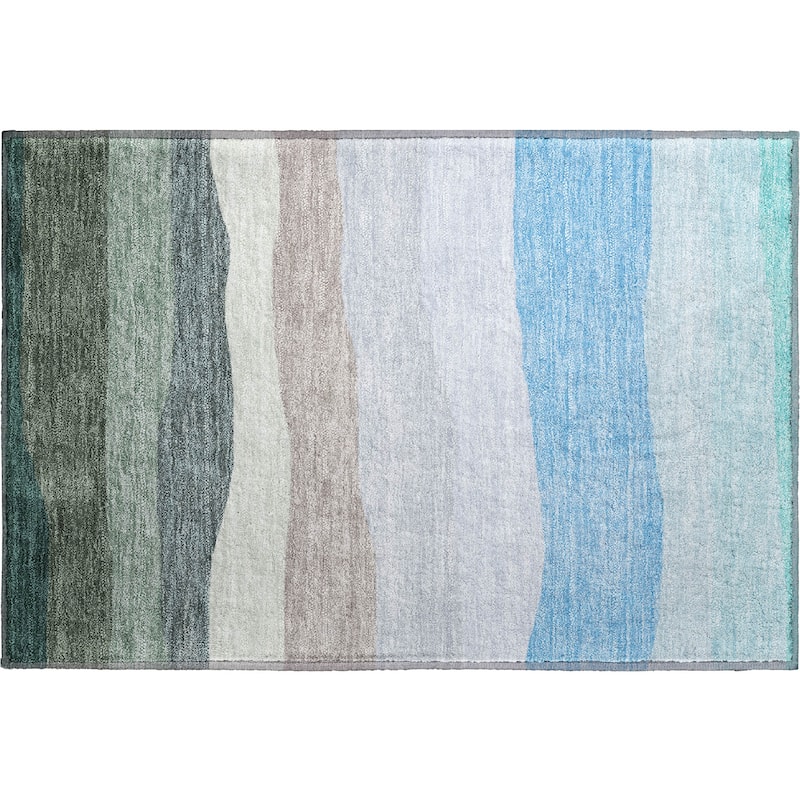 Premium Washable Super Soft Ombre Stripe Mayfield Rug