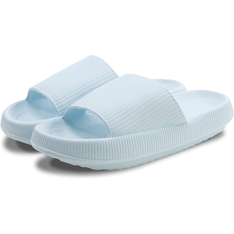Pillow Slides Anti-Slip Sandals Ultra Soft Slippers Cloud Shower Home Hole Shoes