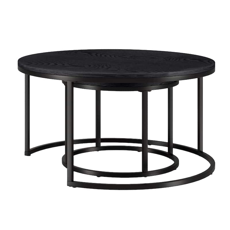 Watson Round Nested Coffee Table with MDF Top