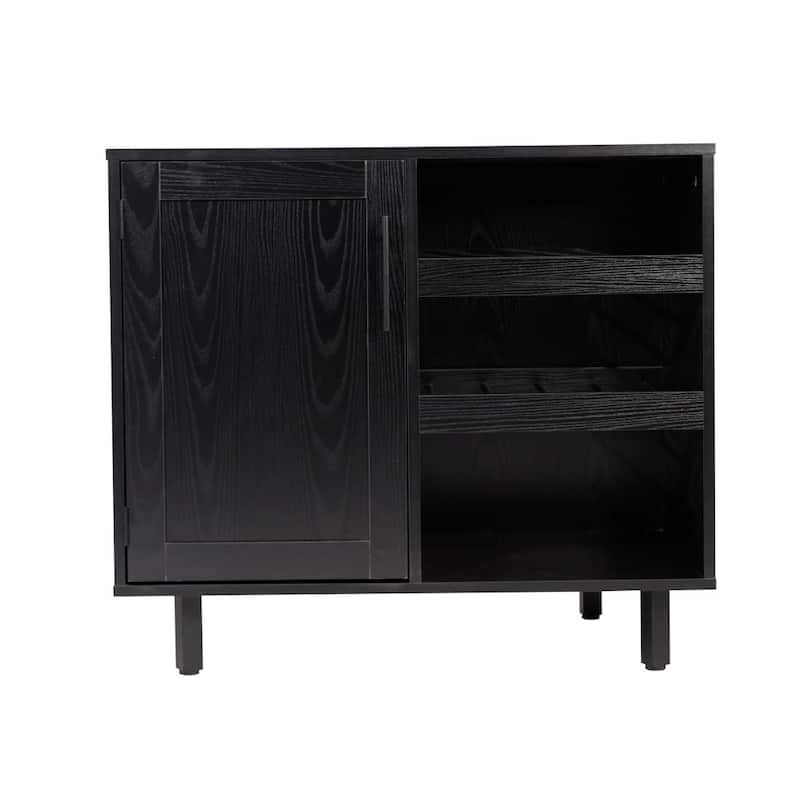 Sideboard and Bar Cabinet with Open and Closed Storage