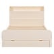 preview thumbnail 8 of 26, Full Size Platform Bed with Storage Headboard and 1 Drawer, Beds for Kids