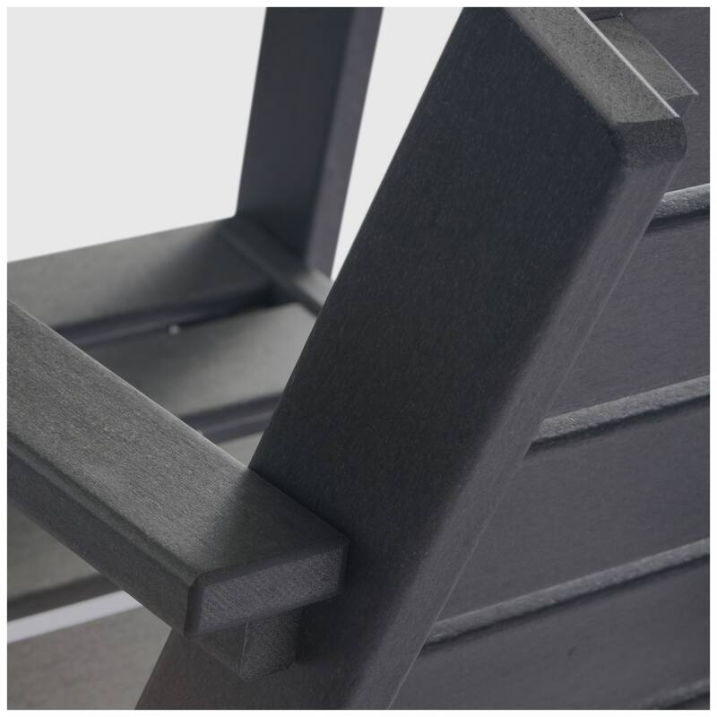 Polytrends Birchwood All Weather Poly HDPE Outdoor Patio Deep Seating Arm Chair