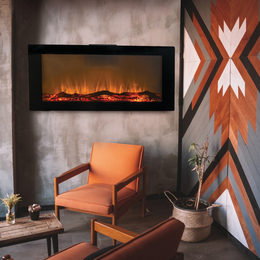 Grand Aspirations Wall Mount Electric Fireplace
