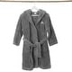 preview thumbnail 19 of 17, Sweet Kids 100% Polyester SUPER PLUSH Double Brushed Hooded Bathrobe - JET PLANE