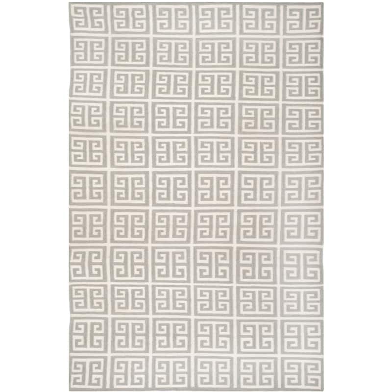 SAFAVIEH Handmade Flatweave Dhurries Oliga Modern Wool Rug