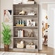 preview thumbnail 5 of 5, 71 Inch Tall Bookcase 9 Tier Modern Bookshelf Large Open Display