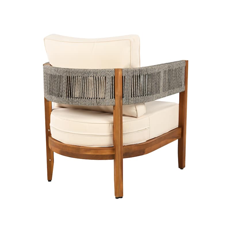 Christopher Knight Home - Linwood Acacia Wood Outdoor Tub Chair