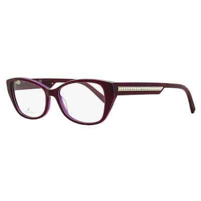 Swarovski Women's Rectangular Eyeglasses - Lens Width: 53 mm, Lens Height: 37 mm