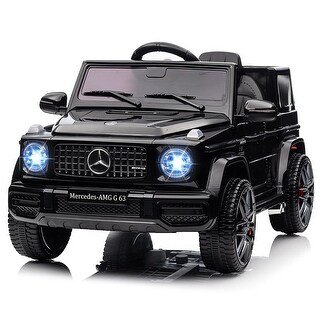 Kids 12V Ride on Car, Licensed Mercedes Benz G63 Kids Car w/Remote Control
