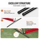preview thumbnail 5 of 12, Barricade Backstop Net, Ball Sports Barrier Netting, Portable Practice Equipment with Carry Bag, Protection Screen
