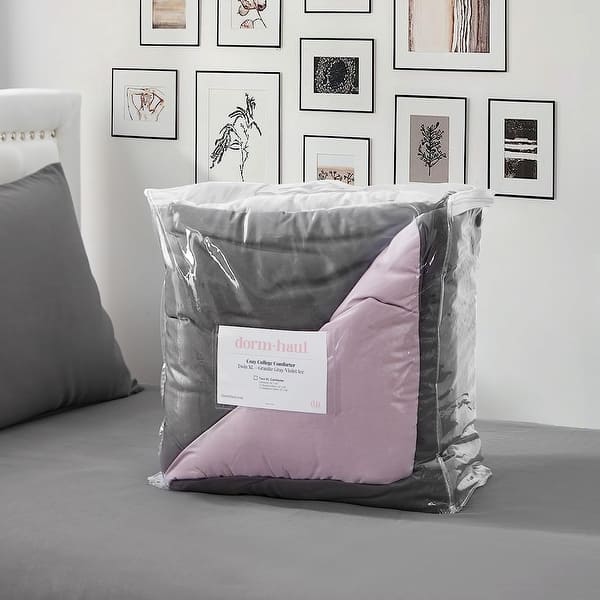 Dorm Haul® - Cozy College Comforter Set - Twin XL Reversible Bedding