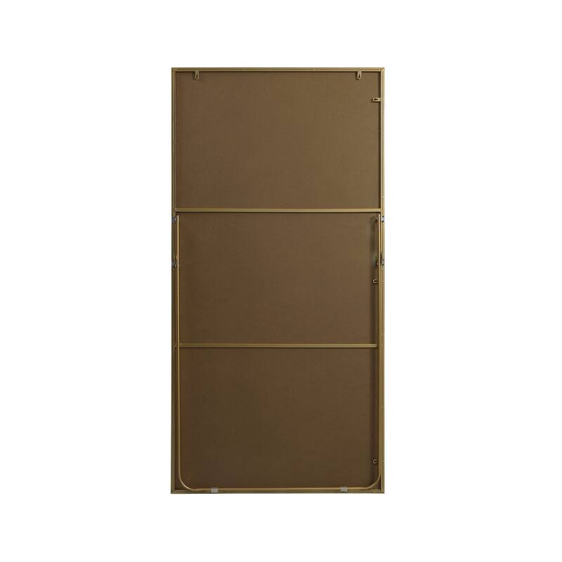 Indigo Home Metal Frame Rectangle Full Length Mirror 36x72 Inch