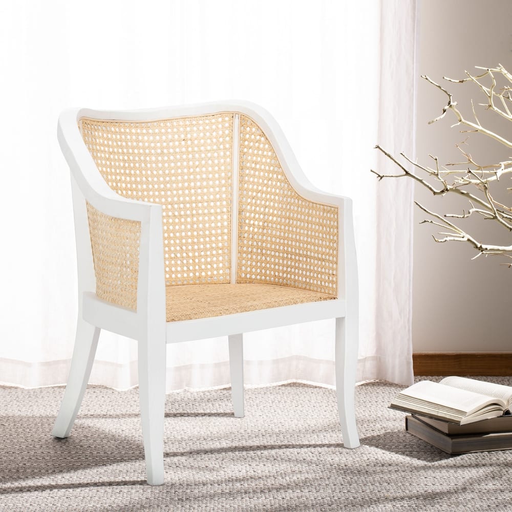 SAFAVIEH Olar Cane Dining Chair - 23.6" x 23.8" x 32.7" - 24Wx24Dx33H